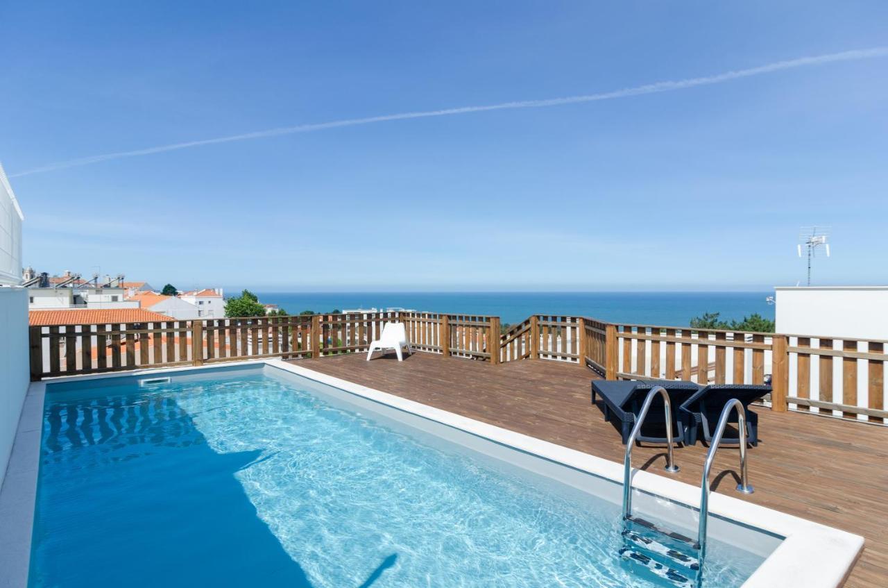 Terracos Do Mar - Rooftop Pool With Sea View Nazaré Exteriér fotografie
